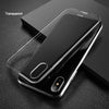 Ultra Thin TPU Case For iPhone X Dirt-resistant Case Transparent Soft Silicone High Transparency Case For iPhone X Cover