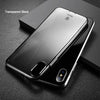 Ultra Thin TPU Case For iPhone X Dirt-resistant Case Transparent Soft Silicone High Transparency Case For iPhone X Cover