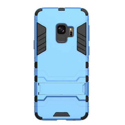 Hybrid Combo Dual Layer Rugged Phone Case Heavy Duty Shockproof Kickstand Case Hard Back Cover for Samsung Galaxy S9