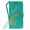 Gilding Butterfly PU Leather Phone Case Soft Elegant Drop-proof Phone Case Shell for Huawei P20 Pro