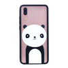 Giant Panda Shape Phone Case Soft Ultrathin TPU Case Embossment Varnish Design Drop-proof Phone Case Shell for Huawei