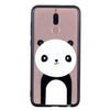 Giant Panda Shape Phone Case Soft Ultrathin TPU Case Embossment Varnish Design Drop-proof Phone Case Shell for Huawei