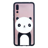 Giant Panda Shape Phone Case Soft Ultrathin TPU Case Embossment Varnish Design Drop-proof Phone Case Shell for Huawei