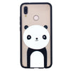 Giant Panda Shape Phone Case Soft Ultrathin TPU Case Embossment Varnish Design Drop-proof Phone Case Shell for Huawei