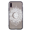 Lace Phone Case Soft TPU Bumper Case Embossment Varnish Design Scratch Resistant Phone Case for iPhone