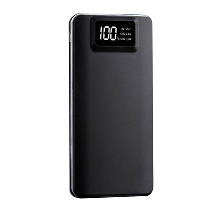 Battery Charger Power Bank Portable Hiking High Capacity Dual USB LCD Display Screen Mobile Phone Travel