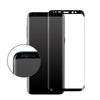 Screen Protector Tempered Glass Protector Case Friendly 3D Curved HD Clear Scratch Resistant Bubble Free Glass Screen Protector for Samsung Galaxy S8 (Black)