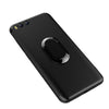 Phone Case with 360 Rotating Ring Holder Magnetic Car Holder Slim Shockproof Protective Phone Case Cover for Xiaomi 6 (Black)