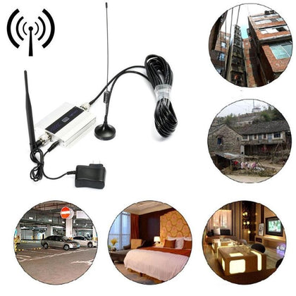 900Mhz LCD GSM Mobile Phone Signal Booster Cellular Repeater Amplifier Antenna