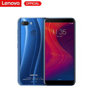 Lenovo K5 Play L38011 3GB 32GB 4G Mobile Phone 5.7'' Snapdragon MSM8937 Octa Core Rear Camera 13MP+2MP Front Camera 8MP