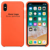 Silicone Original Have LOGO Case For iPhone 6 6s Plus 7 8 Plus Cover for iPhone XS MAX XR X 8 7 6 6s s Cases Mobile Phone Case